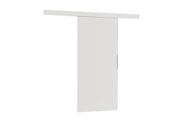 Malibu Dörr 204x96x205 cm - Vit - Förvaring - Klädförvaring - Garderob & garderobssystem - Garderobsdörr - Skjutdörrar garderob