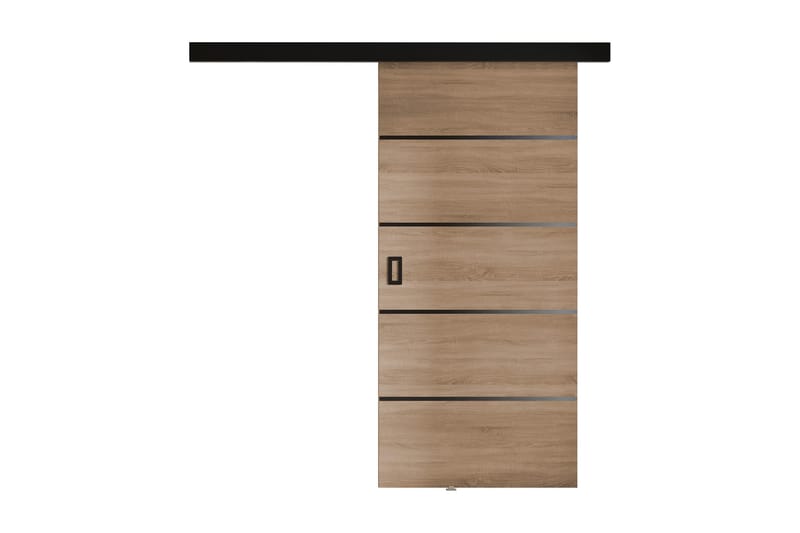 Werdi Plus Skjutdörr 204 cm - Natur - Förvaring - Klädförvaring - Garderob & garderobssystem - Garderobsdörr - Skjutdörrar garderob