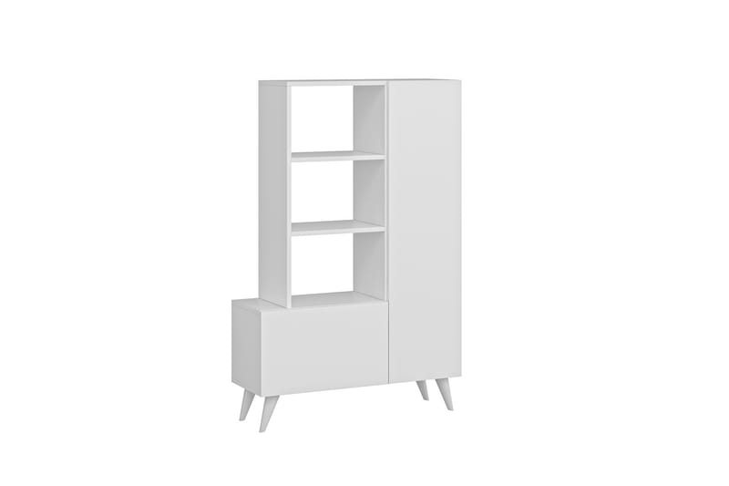 Agostina Skohylla Garderob 80x121 cm Vit - Hanah Home - Förvaring - Klädförvaring - Garderob & garderobssystem - Garderobsinredning - Skohylla garderob