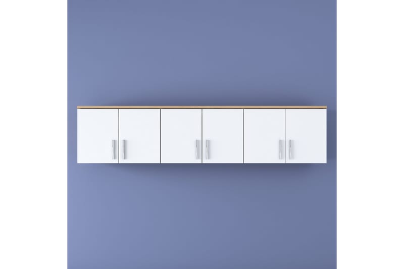 Lukkha Hallmöbel - Valnöt/Vit - Förvaring - Klädförvaring - Garderob & garderobssystem - Garderobsinredning - Backstativ