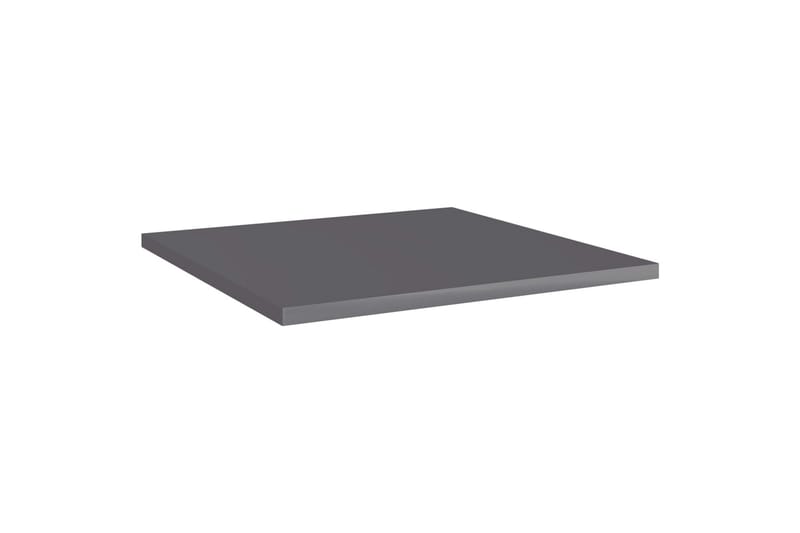 Hyllplan 8 st grå högglans 40x40x1,5 cm spånskiva - Grå - Förvaring - Klädförvaring - Garderob & garderobssystem - Garderobsinredning - Hyllplan till garderob