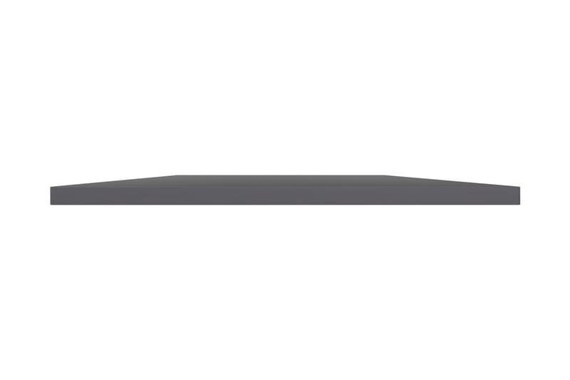 Hyllplan 8 st grå högglans 40x50x1,5 cm spånskiva - Grå - Förvaring - Klädförvaring - Garderob & garderobssystem - Garderobsinredning - Hyllplan till garderob