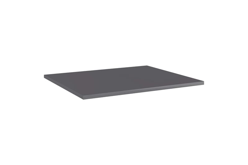 Hyllplan 8 st grå högglans 60x50x1,5 cm spånskiva - Grå - Förvaring - Klädförvaring - Garderob & garderobssystem - Garderobsinredning - Hyllplan till garderob