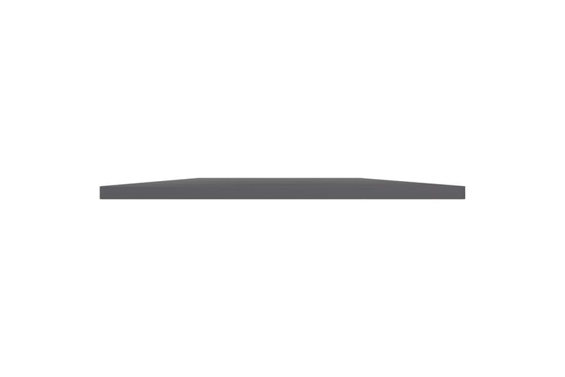 Hyllplan 8 st grå högglans 60x50x1,5 cm spånskiva - Grå - Förvaring - Klädförvaring - Garderob & garderobssystem - Garderobsinredning - Hyllplan till garderob