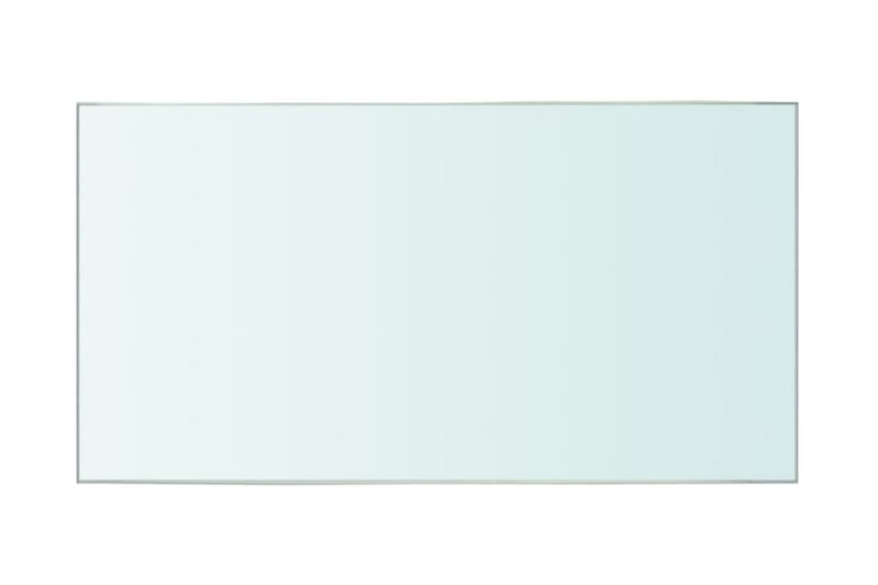 Hyllplan 2 st glas genomskinlig 20x30 cm - Transparent - Förvaring - Klädförvaring - Garderob & garderobssystem - Garderobsinredning - Hyllplan till garderob