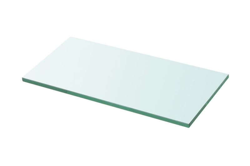 Hyllplan 2 st glas genomskinlig 20x30 cm - Transparent - Förvaring - Klädförvaring - Garderob & garderobssystem - Garderobsinredning - Hyllplan till garderob