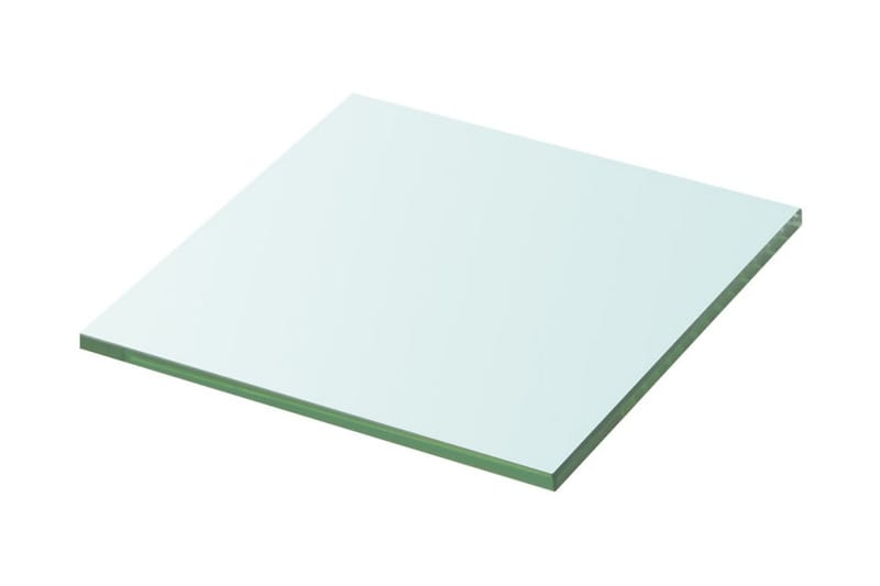 Hyllplan 2 st glas genomskinlig 30x25 cm - Transparent - Förvaring - Klädförvaring - Garderob & garderobssystem - Garderobsinredning - Hyllplan till garderob