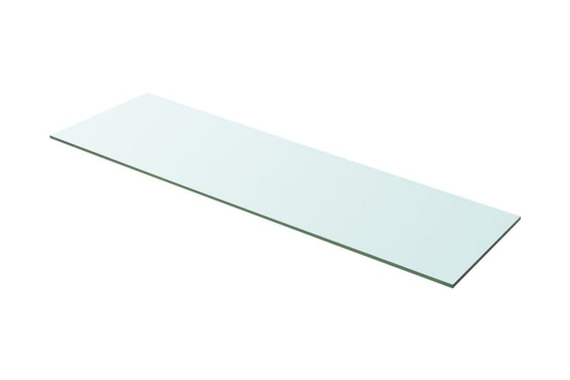 Hyllplan 2 st glas genomskinligt 100x30 cm - Transparent - Förvaring - Klädförvaring - Garderob & garderobssystem - Garderobsinredning - Hyllplan till garderob