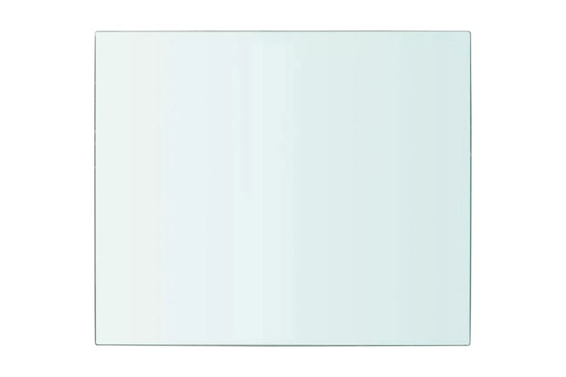 Hyllplan glas genomskinlig 30x25 cm - Transparent - Förvaring - Klädförvaring - Garderob & garderobssystem - Garderobsinredning - Hyllplan till garderob