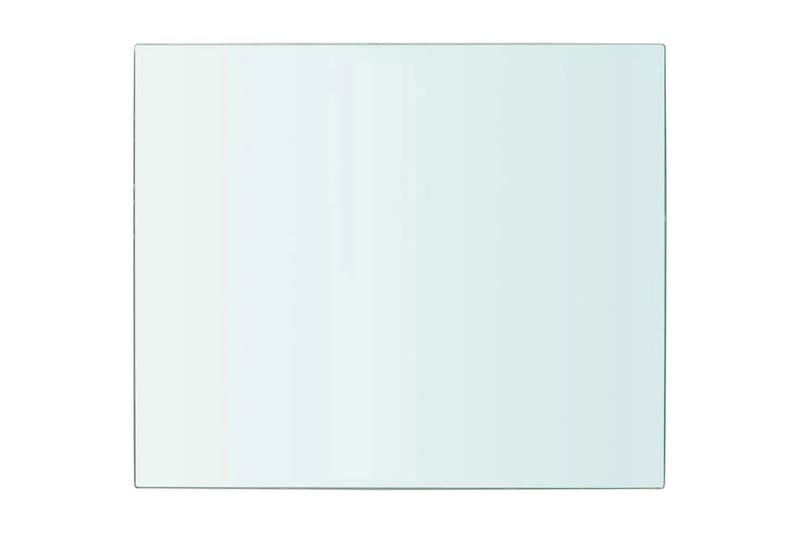 Hyllplan glas genomskinlig 30x25 cm - Transparent - Hyllplan & hyllkonsol - Hyllplan till garderob