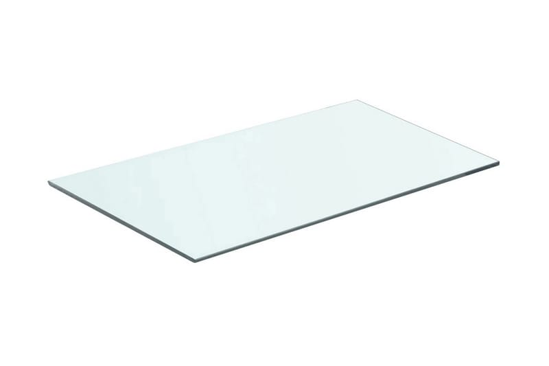 Hyllplan glas genomskinlig 60x30 cm - Transparent - Förvaring - Klädförvaring - Garderob & garderobssystem - Garderobsinredning - Hyllplan till garderob