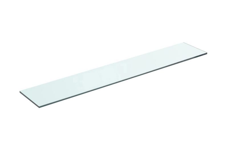 Hyllplan glas genomskinlig 70x12 cm - Transparent - Hyllplan & hyllkonsol - Hyllplan till garderob