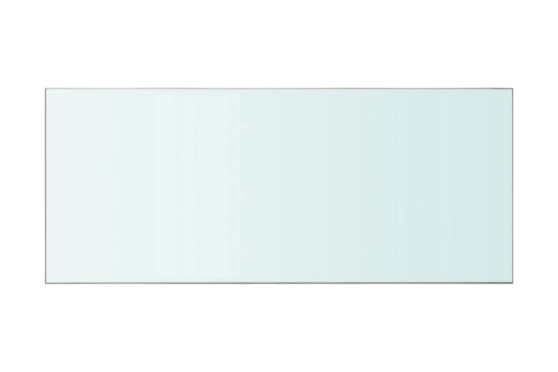 Hyllplan glas genomskinlig 70x30 cm - Transparent - Förvaring - Klädförvaring - Garderob & garderobssystem - Garderobsinredning - Hyllplan till garderob