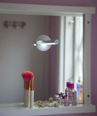 LED-lampa Functional Make Up Light 21 cm Uppladdningsbar 3-stegsdimring - Silver - Belysning & el - Ljuskällor & glödlampor - LED-belysning - LED-lampa