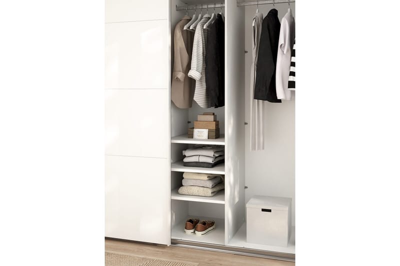 Vanish Hyllkonsol 47x55 cm - Vit - Förvaring - Klädförvaring - Garderob & garderobssystem - Garderobsinredning - Hyllkonsol till garderob