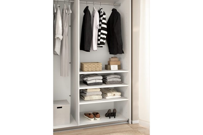 Vanish Hyllkonsol 71x55 cm - Vit - Förvaring - Klädförvaring - Garderob & garderobssystem - Garderobsinredning - Hyllkonsol till garderob