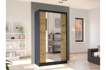 Glenmore Garderob m. Spegel Black - Förvaring - Klädförvaring - Garderob & garderobssystem