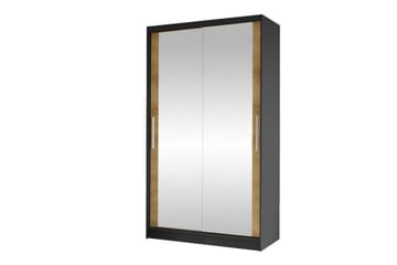 Glenmore Garderob m. Spegel Black - Förvaring - Klädförvaring - Garderob & garderobssystem
