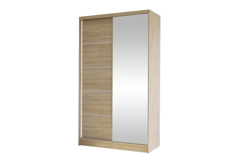 Glenmore Garderob m. Spegel Brown, undefined