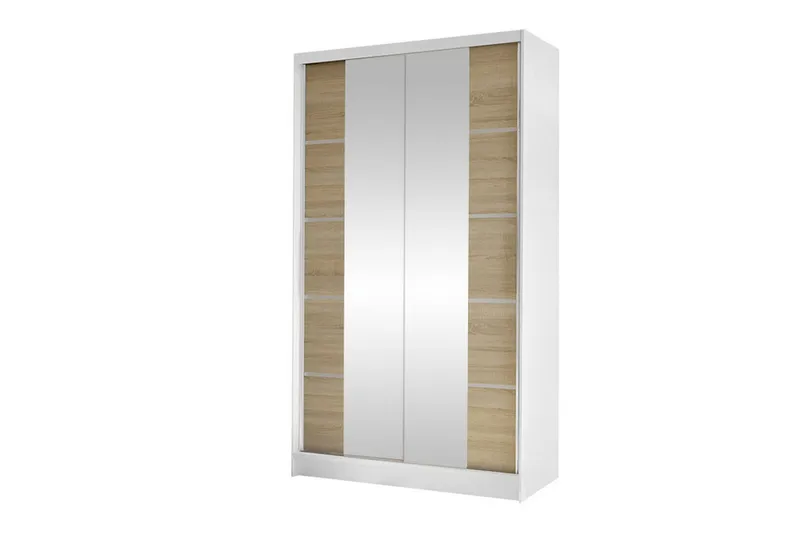 Glenmore Garderob m. Spegel NO_BRAND White, undefined