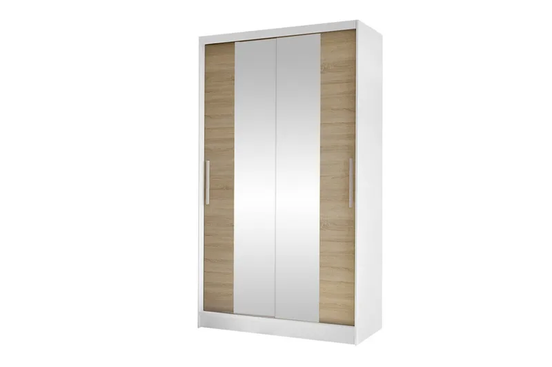 Glenmore Garderob m. Spegel White, undefined