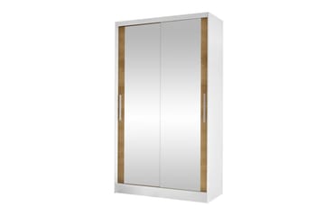 Glenmore Garderob m. Spegel White - Förvaring - Klädförvaring - Garderob & garderobssystem
