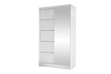 Glenmore Garderob m. Spegel White - Förvaring - Klädförvaring - Garderob & garderobssystem