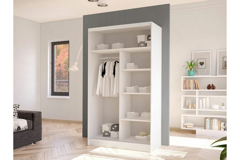 Glenmore Garderob NO_BRAND White - Förvaring - Klädförvaring - Garderob & garderobssystem