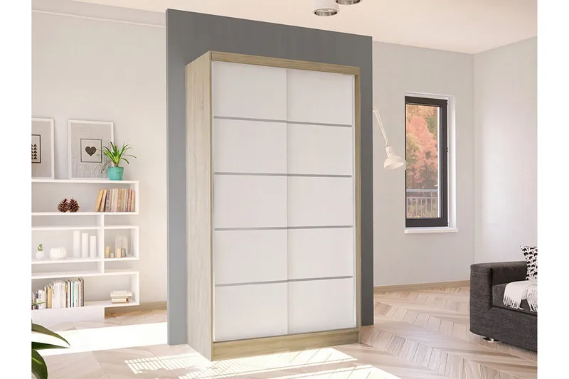 Glenmore Garderob White - Förvaring - Klädförvaring - Garderob & garderobssystem