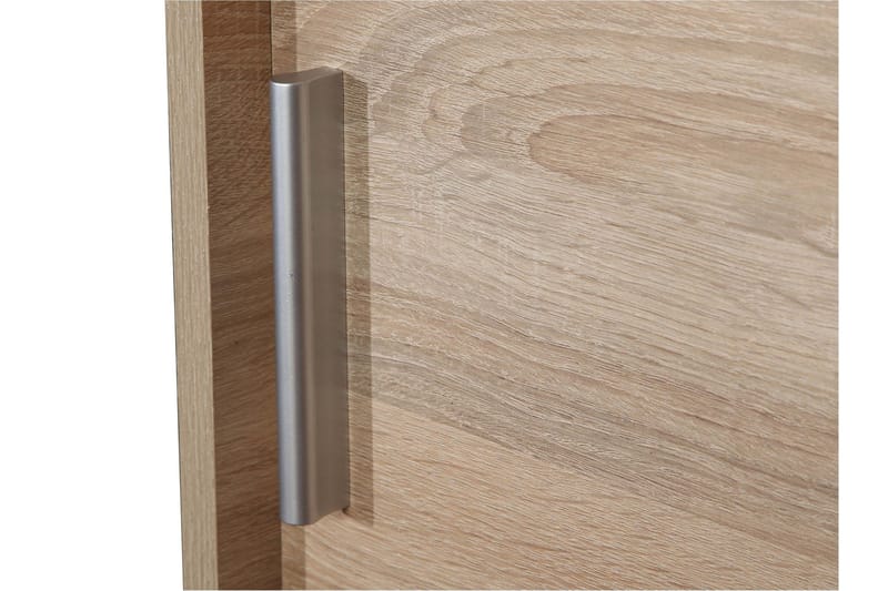 Harvinder Garderob med Spegel 120x205 cm - Beige - Förvaring - Klädförvaring - Garderob & garderobssystem