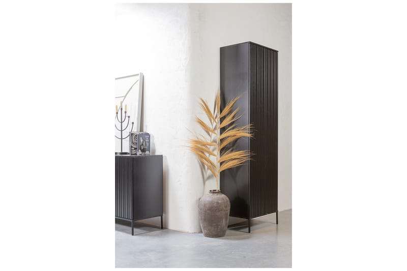 Hemlinge Garderob 42x60 cm - Svart - Förvaring - Klädförvaring - Garderob & garderobssystem