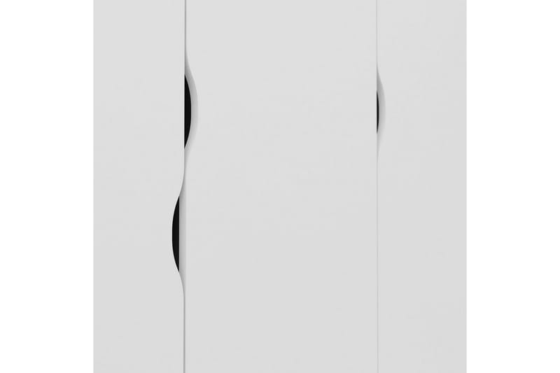 Hostafranc Garderob 147x200 cm - Vit/Grå - Förvaring - Klädförvaring - Garderob & garderobssystem