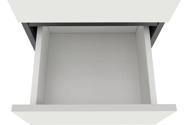 Hudnall Garderob 38x35 cm Låg - Antracit/Natur - Förvaring - Klädförvaring - Garderob & garderobssystem