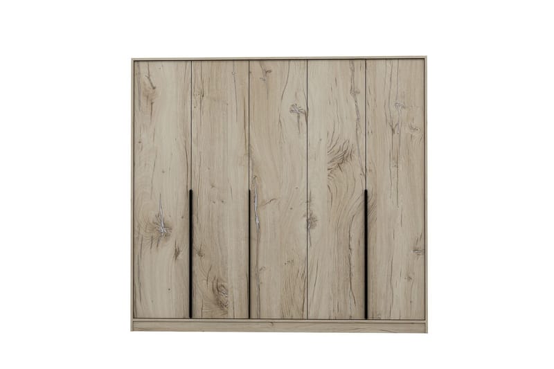 Jarlech Garderob 60x210 cm - Valnöt - Förvaring - Klädförvaring - Garderob & garderobssystem