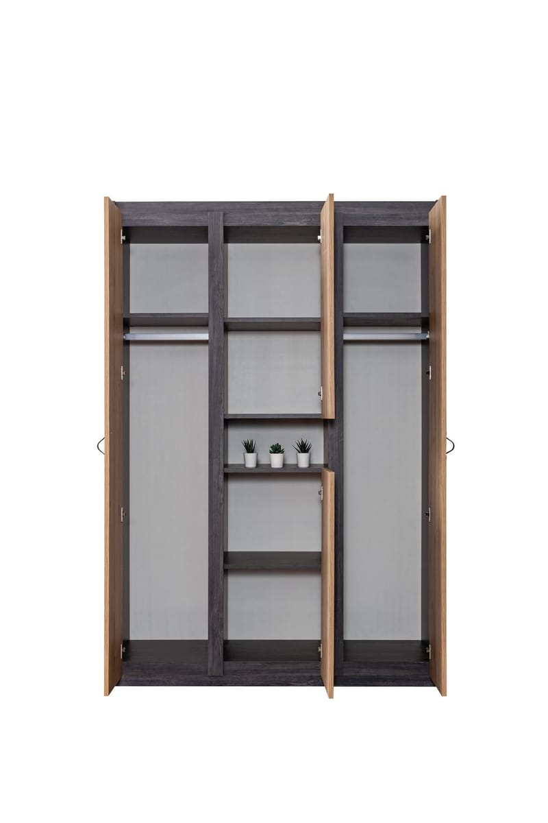Jento Garderob 132 cm - Förvaring - Klädförvaring - Garderob & garderobssystem - Klädskåp & fristående garderob