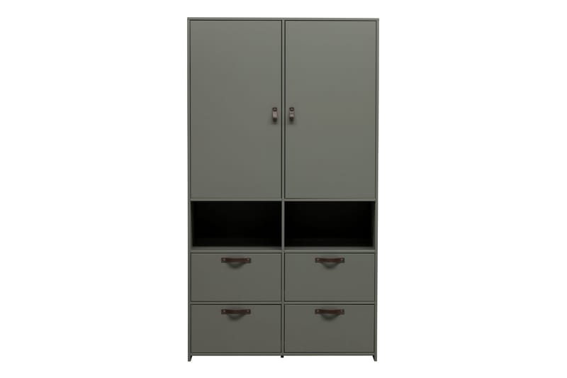 Jirueque Garderob med Förvaring - Grå - Förvaring - Klädförvaring - Garderob & garderobssystem