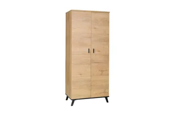 John Garderob 81x55x191 cm - Beige - Förvaring - Klädförvaring - Garderob & garderobssystem
