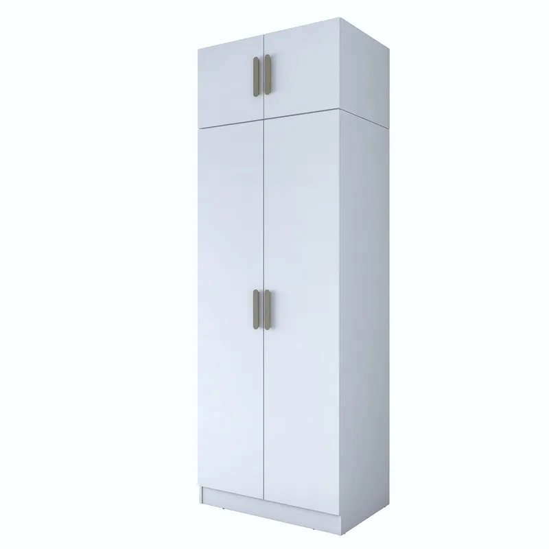 Jornes Garderob 90x255x57,5 cm, Vit