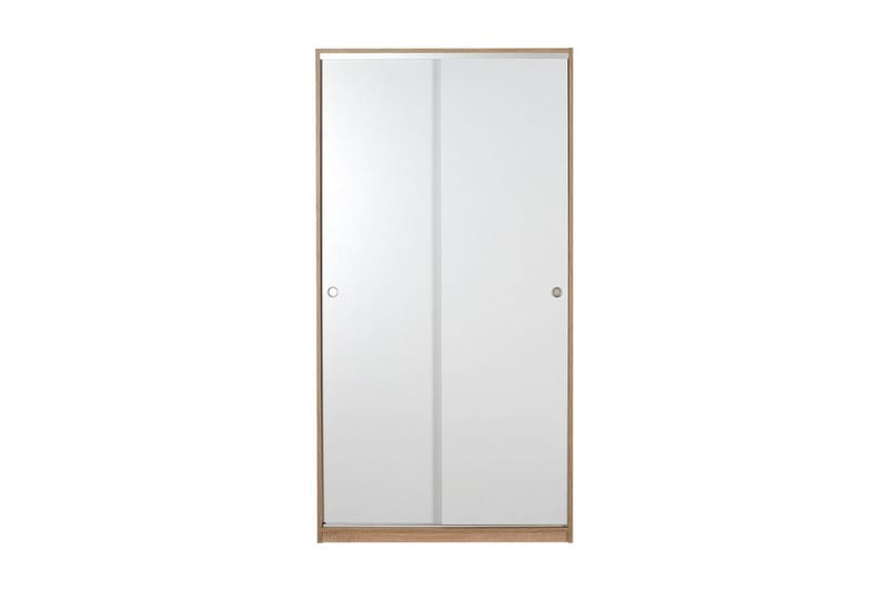 Jovel Garderob 94x182 cm - Vit/Korallrosa - Förvaring - Klädförvaring - Garderob & garderobssystem