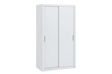 Julissa Garderob 120 cm i Målat Trä - Vit - Förvaring - Klädförvaring - Garderob & garderobssystem