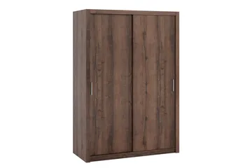 Julissa Garderob 150 cm i Ljust Trä - Brun - Förvaring - Klädförvaring - Garderob & garderobssystem