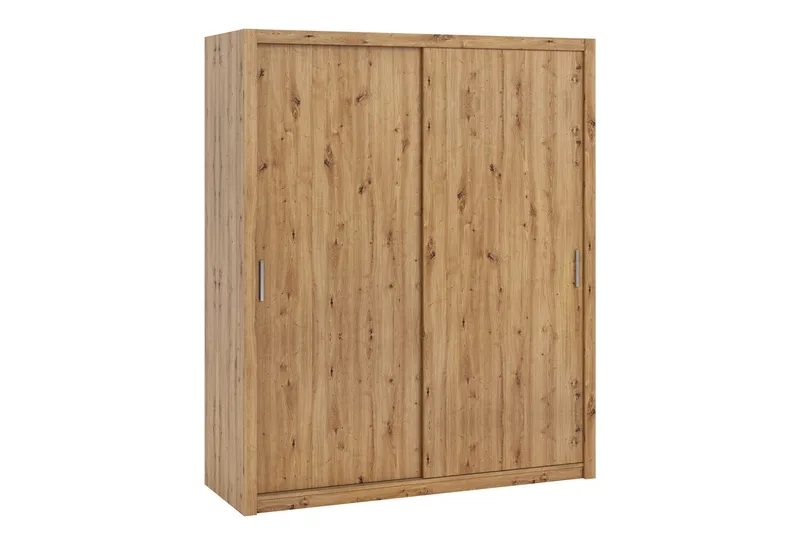 Julissa Garderob 180 cm i Trä, Beige