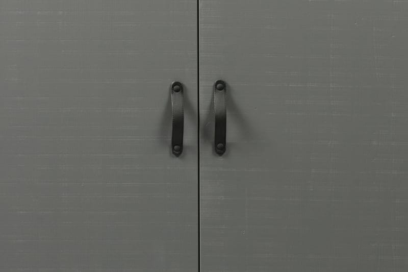 Kahe Garderob 100x195 cm - Grå/svart - Förvaring - Klädförvaring - Garderob & garderobssystem