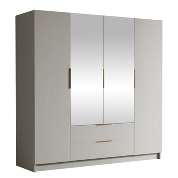 Kelros Garderob med Spegel 200x216 cm