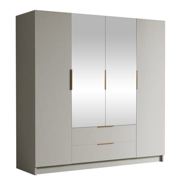 Kelros Garderob med Spegel 200x216 cm