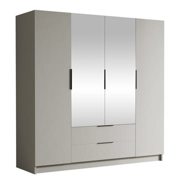 Kelros Garderob med Spegel 200x216 cm