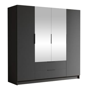 Kelros Garderob med Spegel 200x216 cm