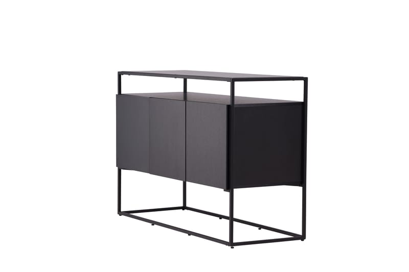 Kingsport Garderob 120x80 cm - Svart - Förvaring - Förvaringsmöbler - Sideboard & skänk
