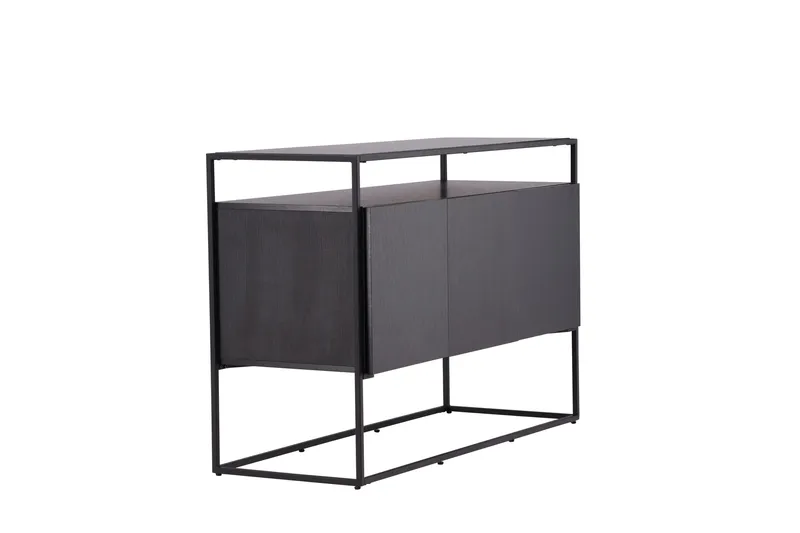 Kingsport Garderob 120x80 cm - Svart - Förvaring - Förvaringsmöbler - Sideboard & skänk
