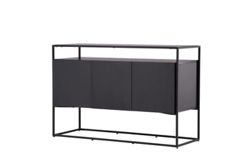 Kingsport Garderob 120x80 cm - Svart - Förvaring - Förvaringsmöbler - Sideboard & skänk
